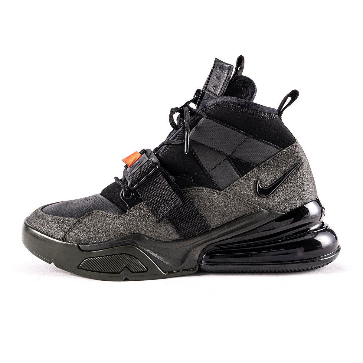 Nike Air Force 270 Utility Sequoia Sport Shoes Leather Black Colour For Men Flipp