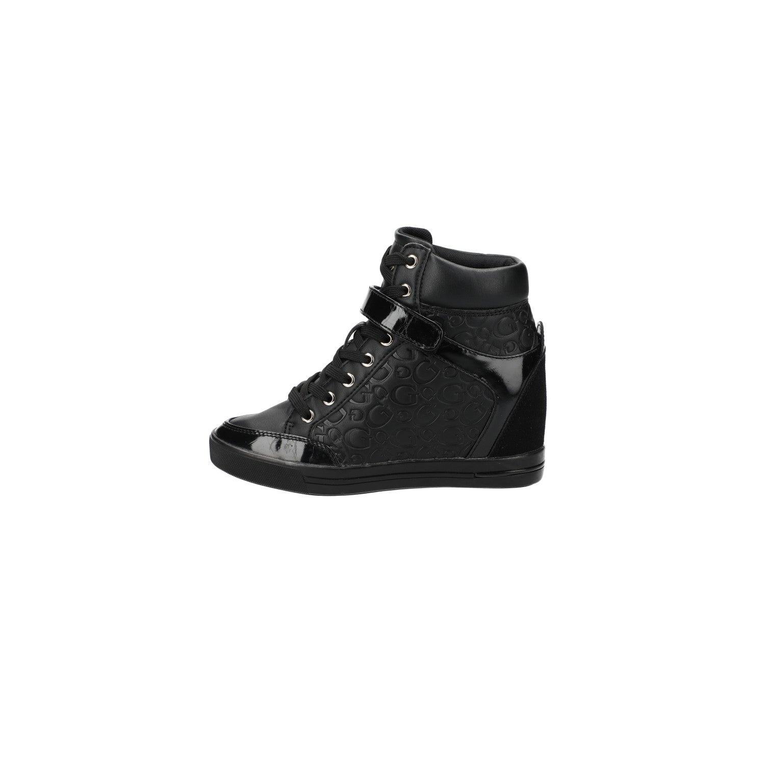 guess black high tops