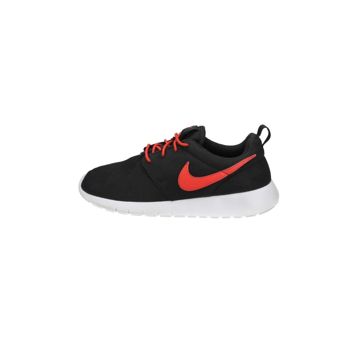 Nike Roshe One Running Sport Shoes Fabric Black Colour For Kids