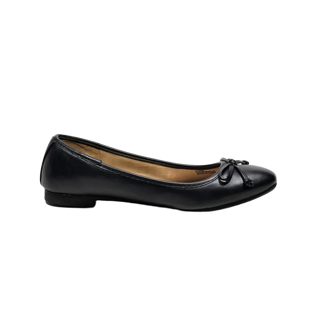 George Fabulous Ballerinas Leather Black Colour For Women – Flipp