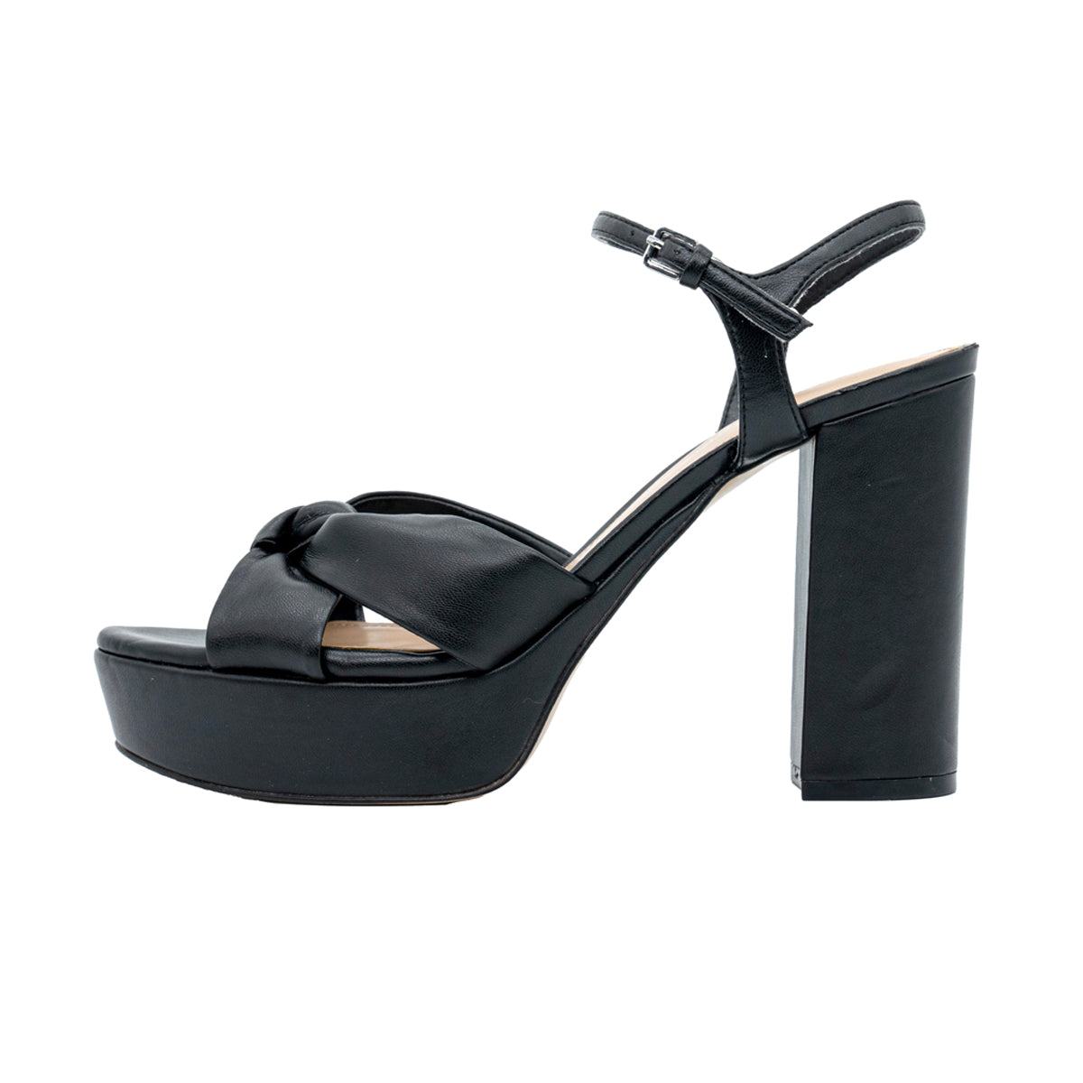 Preloved Marc Fisher Deren High-Heel Shoes Leather Black Colour For Women - Flipp UAE