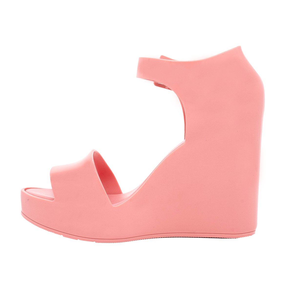 Preloved Melissa Mar Wedge Shoes Mel Flex Pink Colour For Women - Flipp UAE