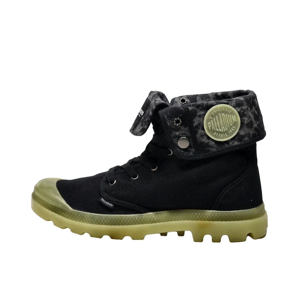 Preloved Palladium Atmos Ankle Boots Canvas Black Colour For Men - Flipp UAE