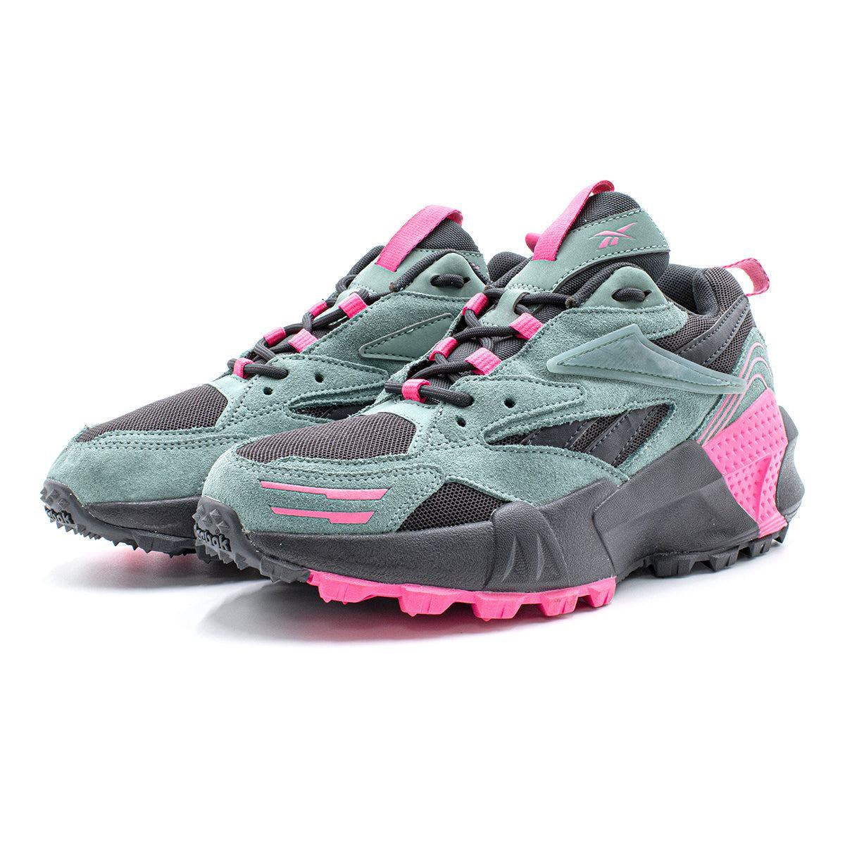 Preloved Reebok Aztrek Double Mix Trail Low-Top Sneakers Fabric Multicolour Colour For Women - Flipp UAE