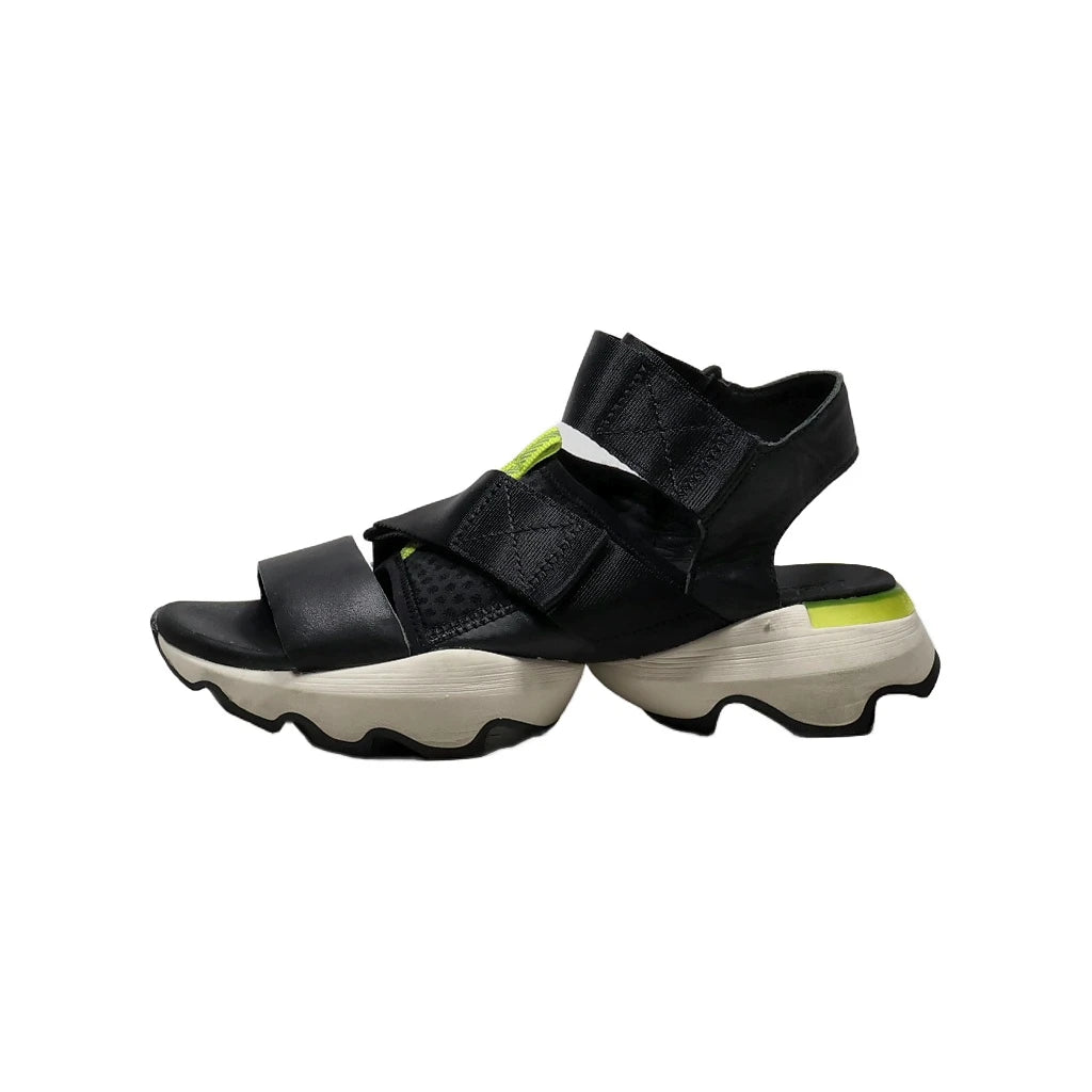 Preloved Sorel Platform Sandals Fabric Black Colour For Women - Flipp UAE