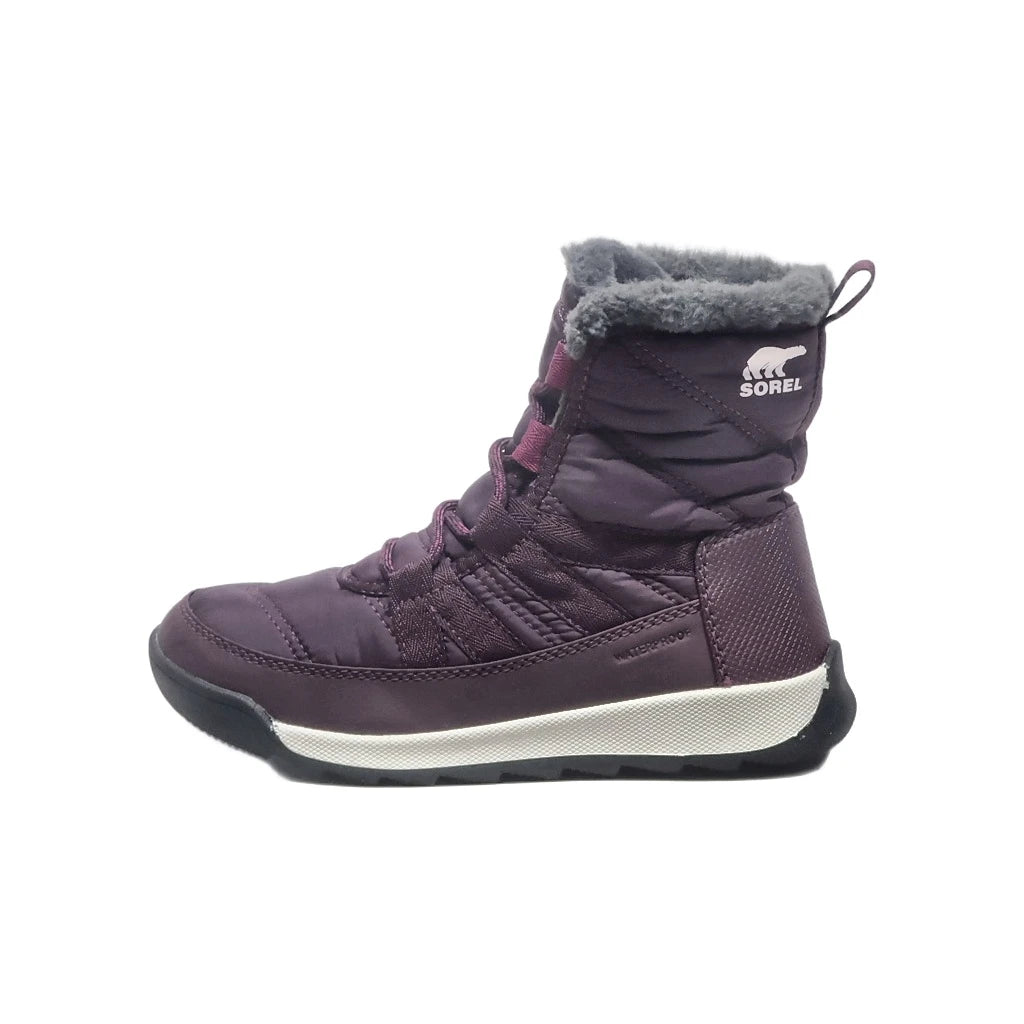 Preloved Sorel Whitney Ii Snow Boots Fabric Purple Colour For Kids - Flipp UAE