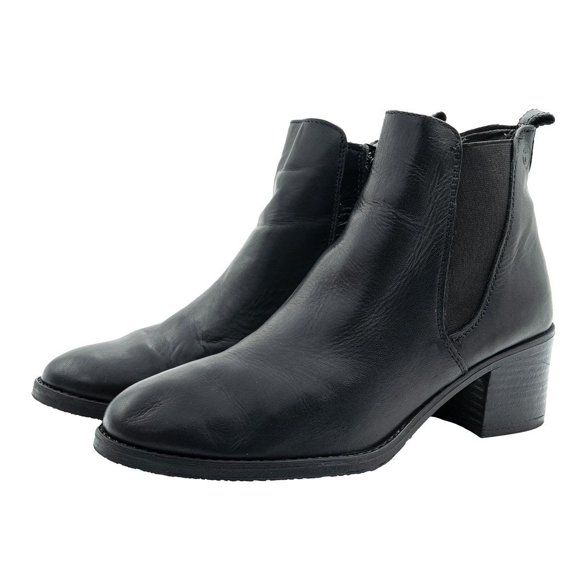 Tamaris Wortmann Ankle Boots Leather Black Colour For Kids – Flipp