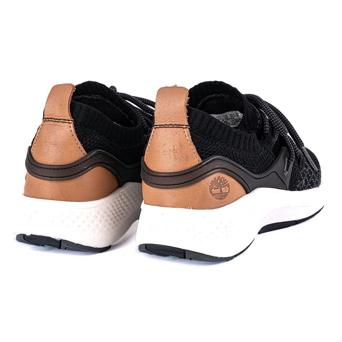 Timberland Flyroam Go Knit Running Sport Shoes Fabric Black Colour