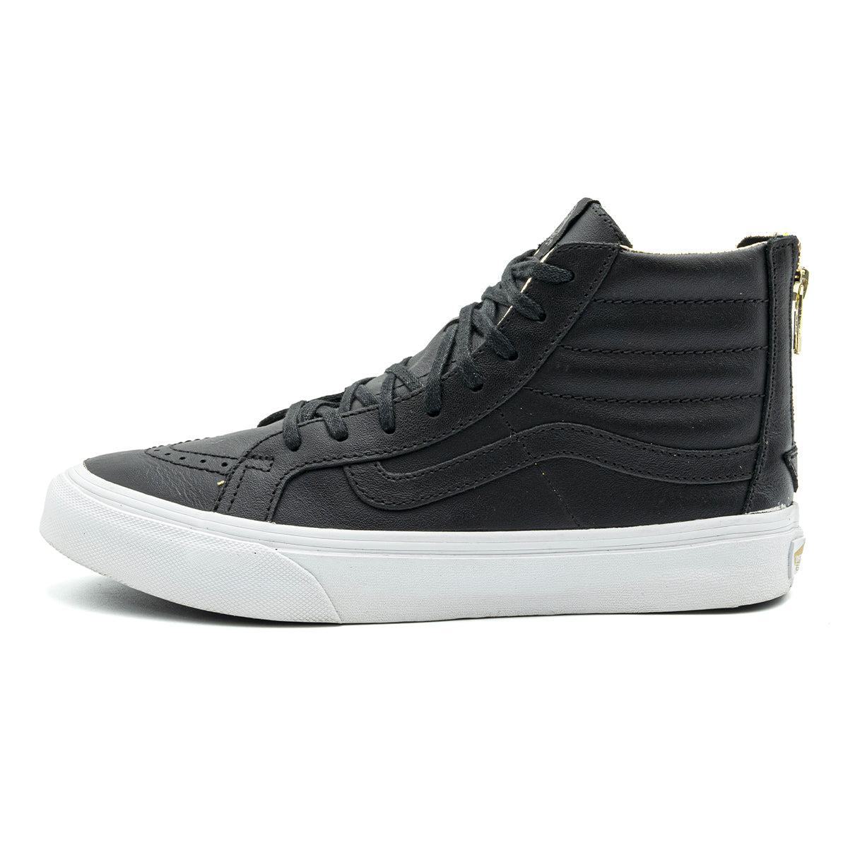 Preloved Vans Skate High-Top Sneakers Leather Black Colour For Men - Flipp UAE