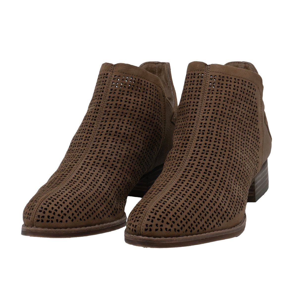Brown Vince Camuto Suede Booties Vince Camuto Ankle Boots