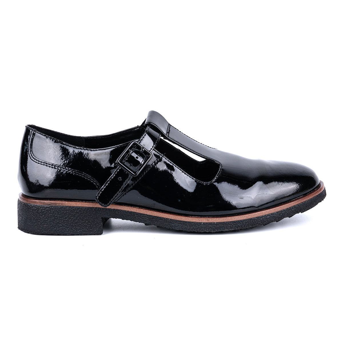 Town Black Leather Griffin Town Shoes Patent Leather Griffin Town