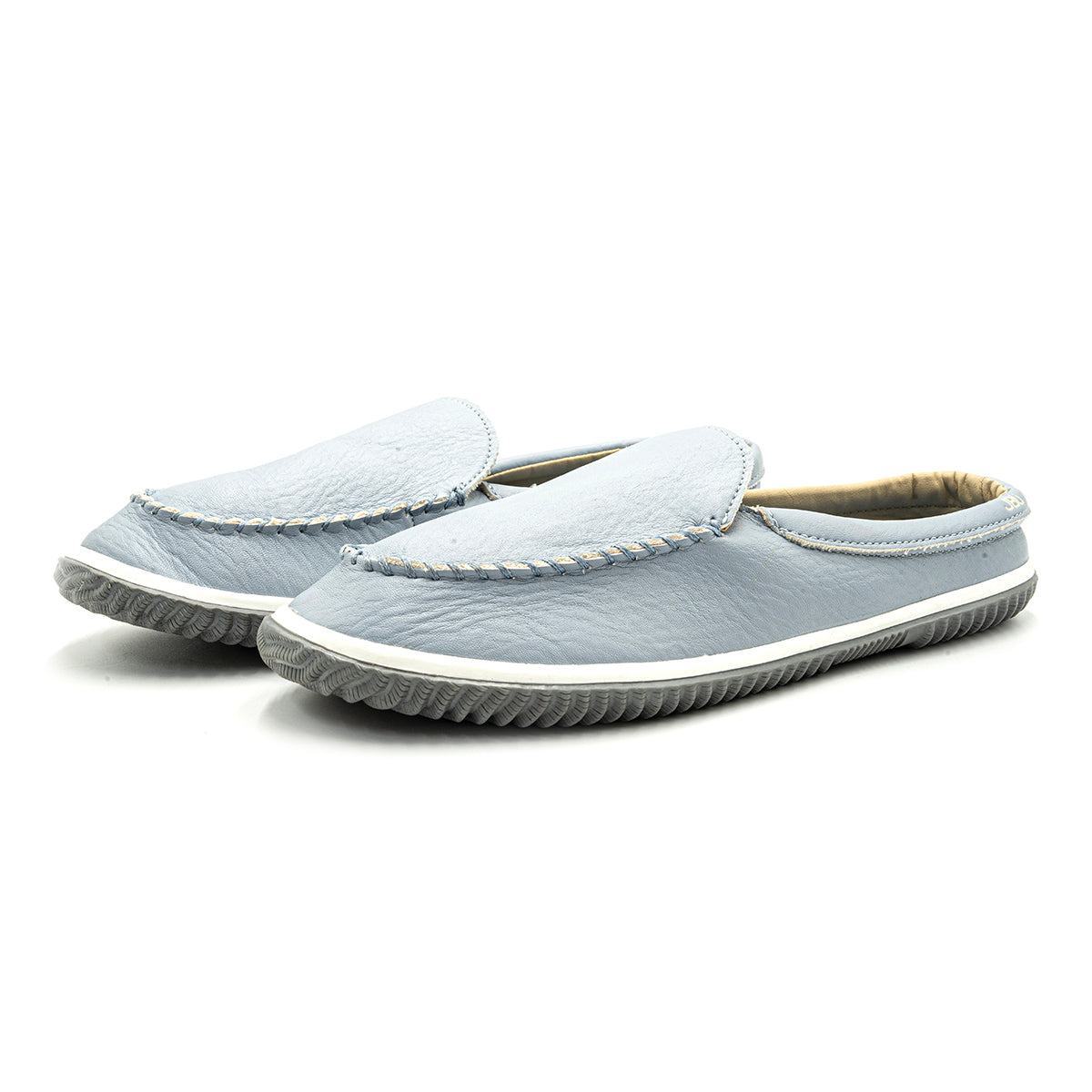 Preloved Jbu By Jambu Torino Loafers Leather Blue Colour For Women - Flipp UAE