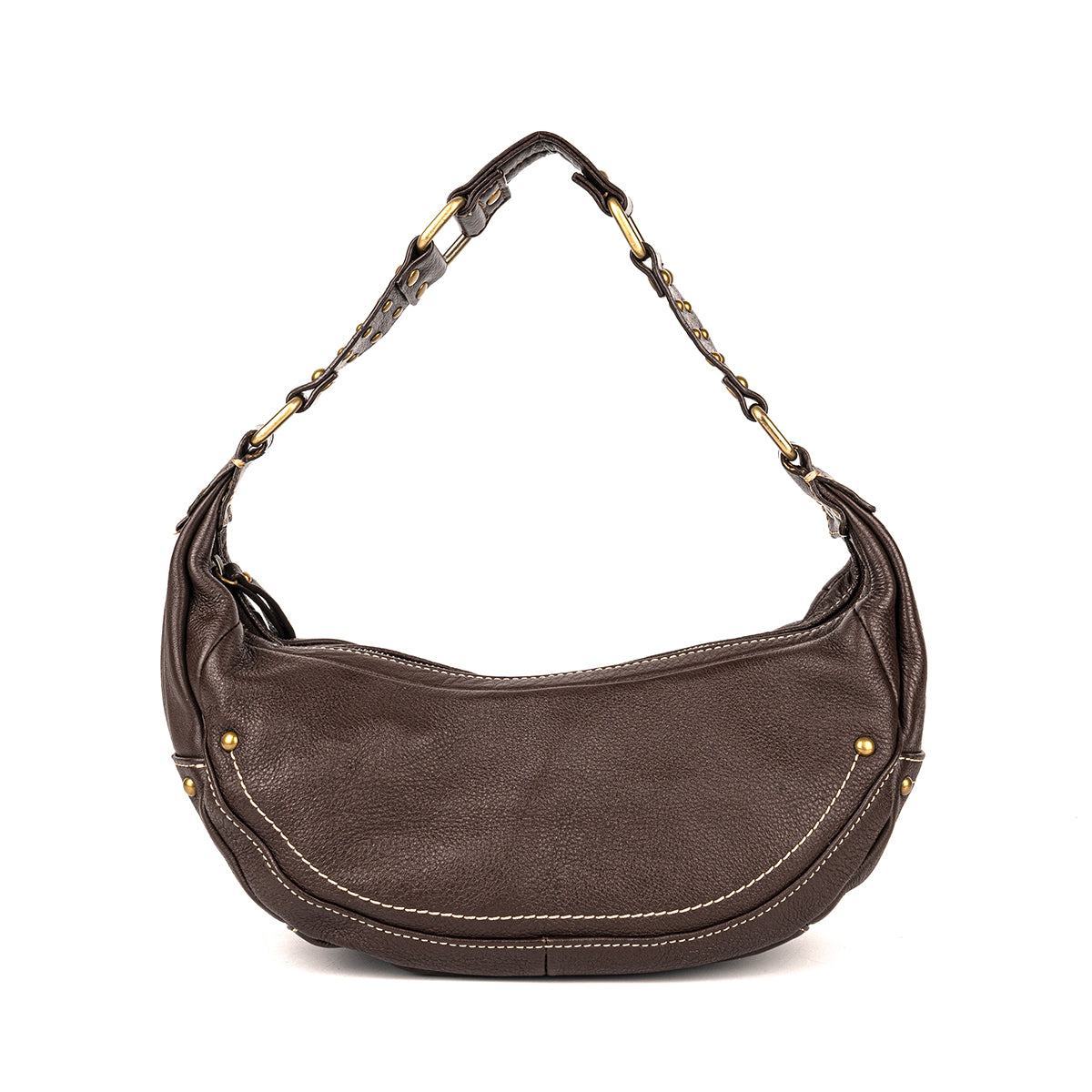 Preloved Kenneth Cole Reaction Classic Hobo Bags Leather Brown Colour For Women - Flipp UAE