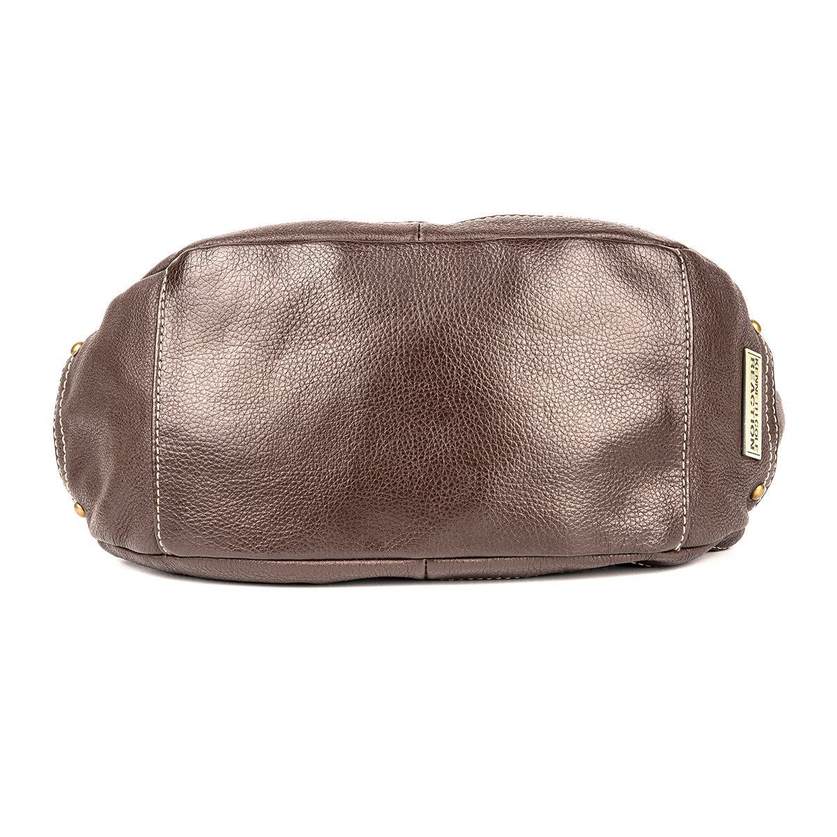 Preloved Kenneth Cole Reaction Classic Hobo Bags Leather Brown Colour For Women - Flipp UAE