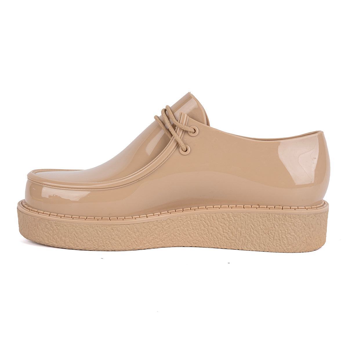 Preloved Melissa Billy Creepers Casual Lace Ups Mel Flex Beige Colour For Men - Flipp UAE