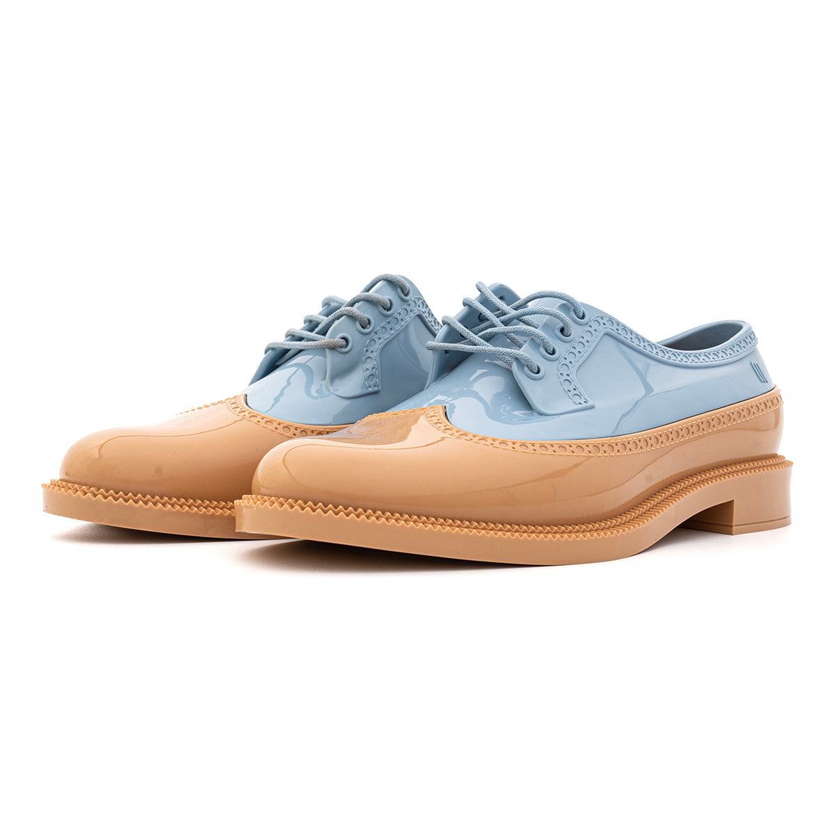 Melissa Classic Brogue Lace Ups Mel Flex Blue Colour For Women – Flipp